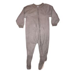 NWT Mon Petit Fleece One Piece Footed Pajamas